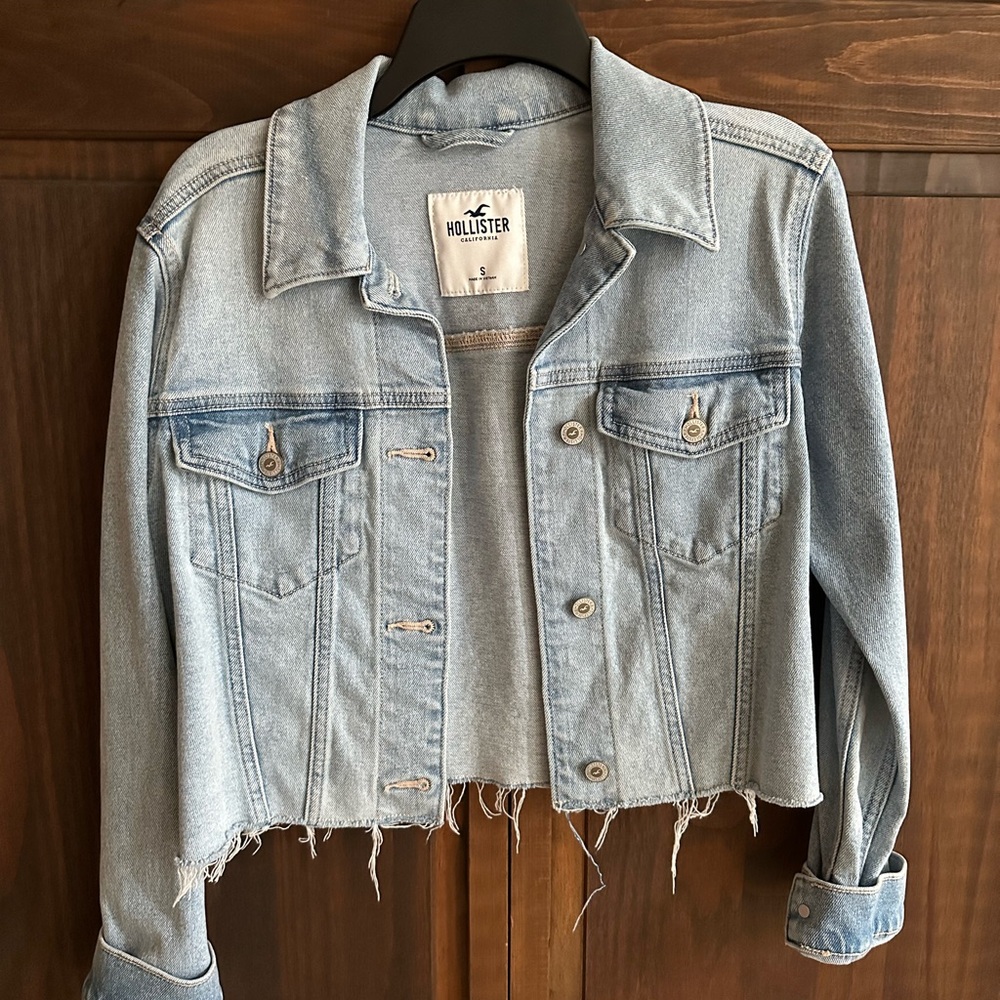 Hollister Light Blue Denim Jacket
